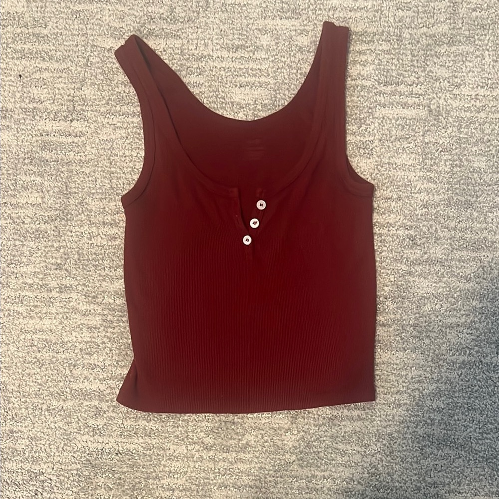 Women's Brandy Melville Red Tank Top
